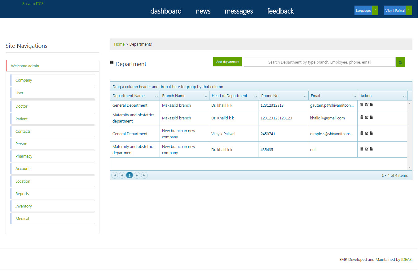 Electronic Medical Reports Project